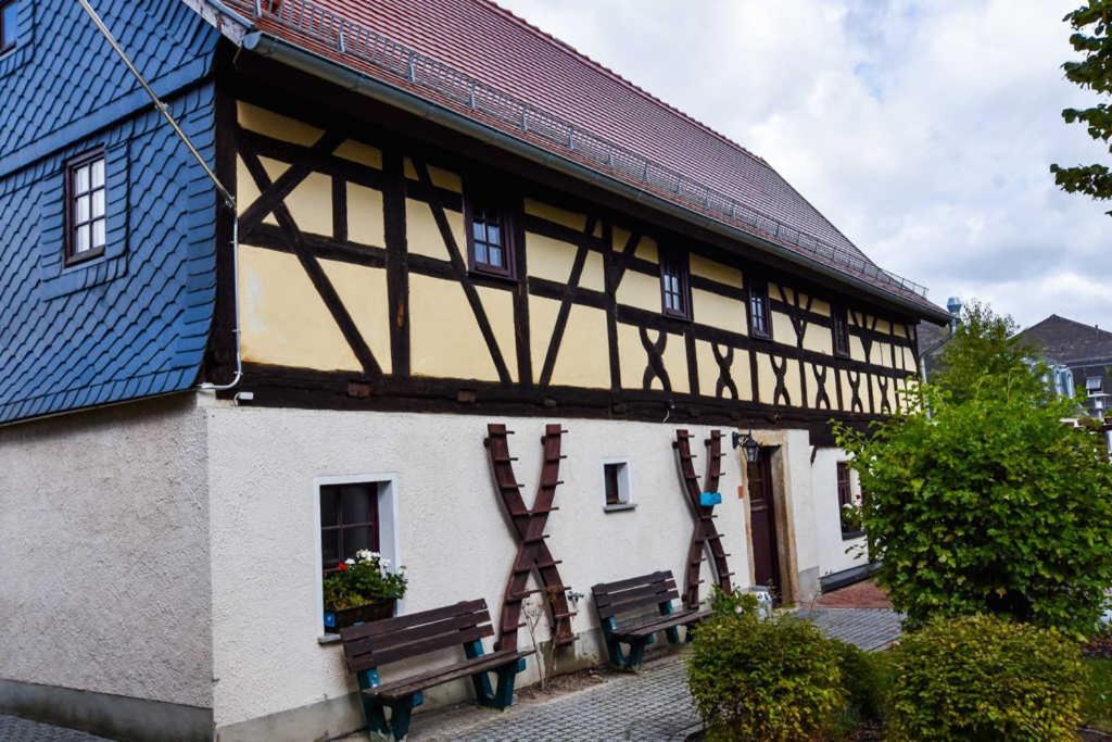 Lavendelhof Die Idyllische Landpension Криммичау Экстерьер фото